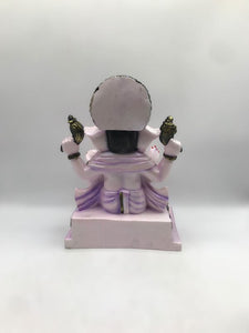 Ganesh Ganesha Ganpati Ganapati Hindu God Hindu God Ganesh fiber idol Purple