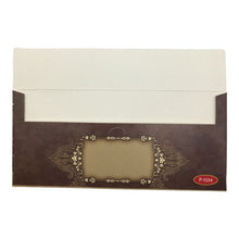 Load image into Gallery viewer, Envelopes Envelope Money holder Diwali Wedding Gift Card Pack of 10 Brown &amp; gold