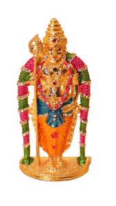 Kartik Ji Murti Idol/Statue for Pooja Gift decore(4cm x 1.8cm x 1cm) Gold