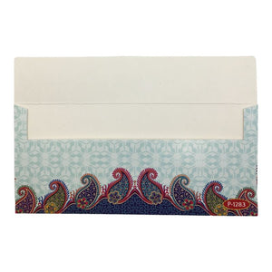 Envelopes Envelope Money holder Diwali Wedding Gift Card Pack of 10 White & blue