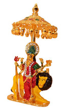 Load image into Gallery viewer, Durga Murti for Puja Statue Sculpture for puja,decore Gold