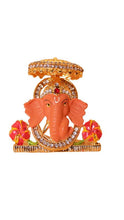 Load image into Gallery viewer, Ganesh Bhagwan Ganesha Statue Ganpati for Home Decor(2cm x 2cm x 0.5cm) Orange