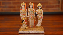 Load image into Gallery viewer, Lord Ram Darbar statue for Home/Office decoration (12cm x 9.5cm x 6cm) White