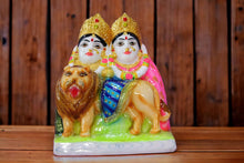 Load image into Gallery viewer, Goddess MATA Chandi Chamunda Maa Devi Statue Idol for PujaMixcolorMixcolor