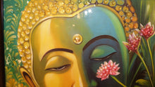 Load image into Gallery viewer, Tranquility Captured: Elevate Your Space with Serene Buddha Artistry! Mixcolor