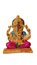 Load image into Gallery viewer, Ganesh Bhagwan Ganesha Statue Ganpati for Home Decor(2cm x 1.5cm x 0.5cm) Gold