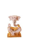 Load image into Gallery viewer, Ganesh Bhagwan Ganesha Statue Ganpati for Home Decor(2.3cm x 1.5cm x 0.5cm) White