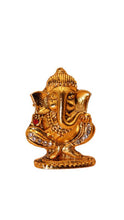 Load image into Gallery viewer, Ganesh Bhagwan Ganesha Statue Ganpati for Home Decor(1.8cm x 1.2cm x 0.5cm) Gold