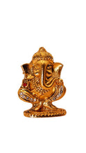 Load image into Gallery viewer, Ganesh Bhagwan Ganesha Statue Ganpati for Home Decor(1.8cm x 1.2cm x 0.5cm) Gold
