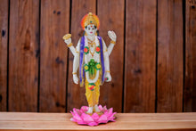 Load image into Gallery viewer, Lord Vishnu Ji Murti Vishnu Bhagwan Statue for Home Pooja Gift Office RoomBlueBlue