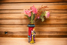 Load image into Gallery viewer, Artisan-Crafted Love Blooms: Handmade Couple Design Flowerpot Multicolor