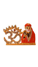 Load image into Gallery viewer, Om Sai Baba Statue Divine for Your Home/car Decor Gold