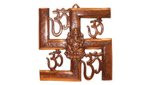 Load image into Gallery viewer, GANESH WALL HANGING &amp; TABLE SHOWPIECE FIGURINE STATUE FOR HOME DECOR Copper