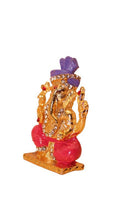 Load image into Gallery viewer, Ganesh Bhagwan Ganesha Statue Ganpati for Home Decor(1.8cm x 1.4cm x 0.5cm) Gold