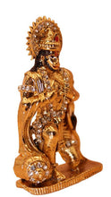 Load image into Gallery viewer, Lord Bahubali Hanuman Idol Bajrang Bali Murti (3cm x 1.9cm x 0.8cm) Gold