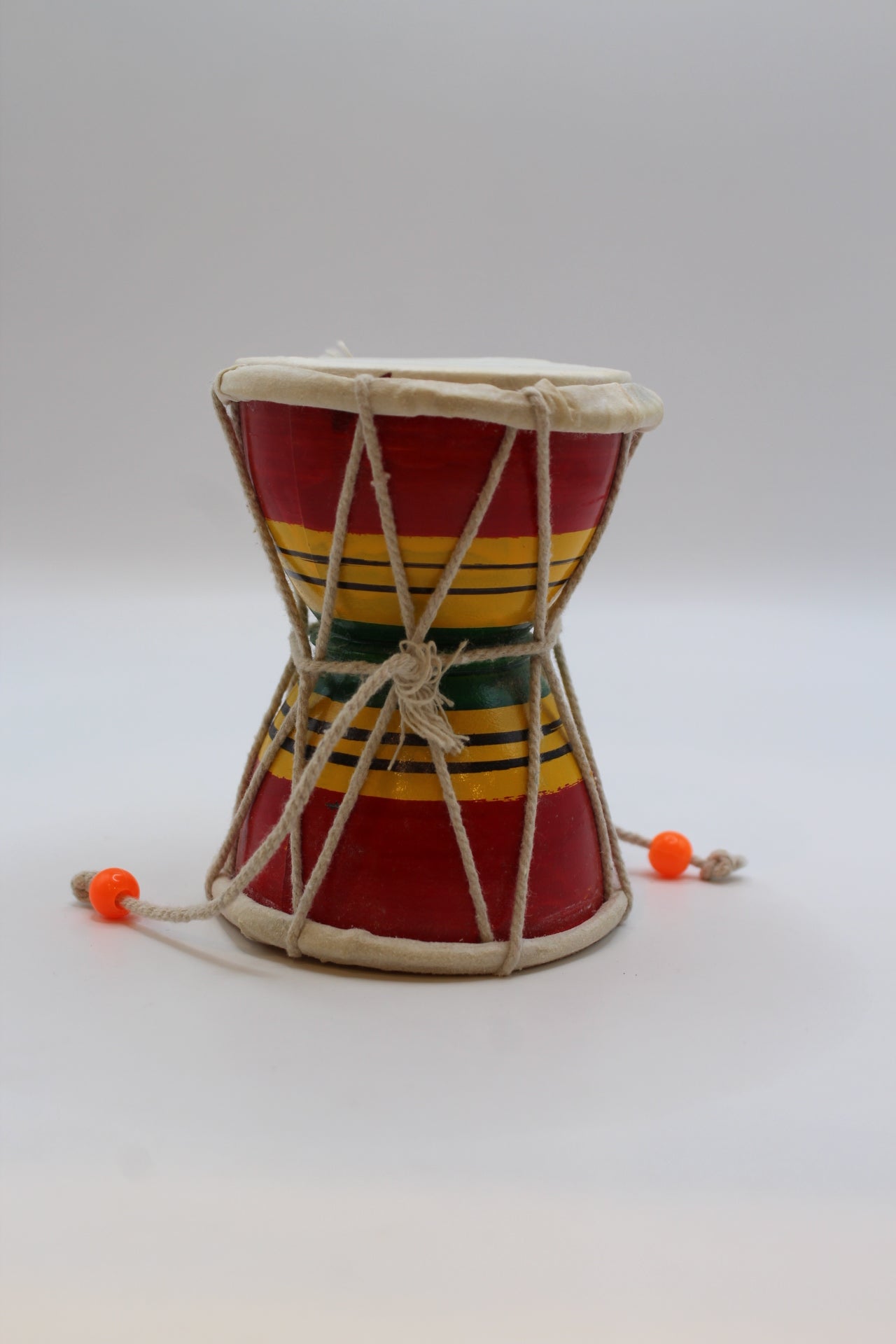 Medium damaru 10 x 8 inch — upright