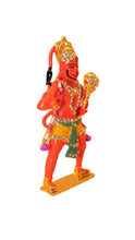 Load image into Gallery viewer, Lord Bahubali Hanuman Idol Bajrang Bali Murti (3.8cm x 2cm x 0.5cm) Orange