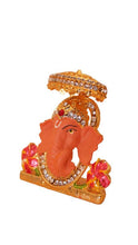 Load image into Gallery viewer, Ganesh Bhagwan Ganesha Statue Ganpati for Home Decor(2cm x 2cm x 0.5cm) Orange