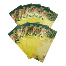 Load image into Gallery viewer, Envelopes Envelope Money holder Diwali Wedding Gift Card Pack of 10 Yellow cream