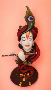 Lord Krishna,Bal gopal Statue,Home,Temple,Office decore (18.5cm x7cm x7cm) Black