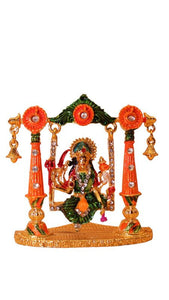 Goddess Ambaji Maa Durga Sitting Idol Statue Gold