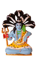 Load image into Gallery viewer, Lord Shiva Shankar Statue Bhole Nath Murti Home Decor ( 3cm x 2cm x 1cm) Blue