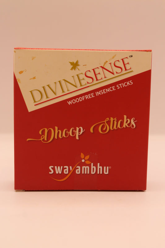 Divinesense Heritage dhoop sticks box, front