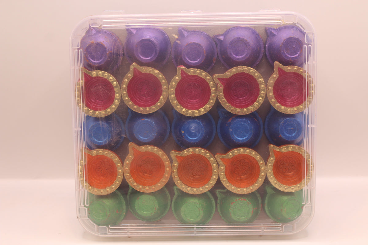 Clay diya box set, front of box