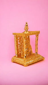 Lord Krishna,Bal gopal Statue,Home,Temple,Office decore(1.8cm x1.5cm x0.5cm)Gold