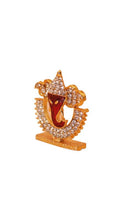 Load image into Gallery viewer, Ganesh Bhagwan Ganesha Statue Ganpati for Home Decor(1.5cm x 1cm x 0.5cm) Gold