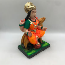 Load image into Gallery viewer, Ambe maa,Ambaji, Durga ma, Bengali Durga ma statue,idol,murti,mud idol Orange