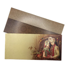 Load image into Gallery viewer, Envelopes Envelope Money holder Diwali Wedding Gift Card Pack of 10 grey &amp; cream