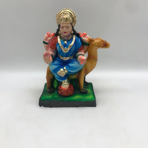 Ambe maa,Ambaji, Durga ma, Bengali Durga ma statue,idol,murti,mud idol Blue