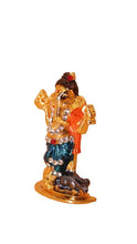 Load image into Gallery viewer, Ganesh Bhagwan Ganesha Statue Ganpati for Home Decor(2cm x 1.2cm x 0.6cm) Gold
