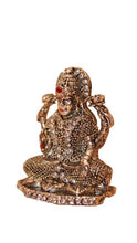 Load image into Gallery viewer, Laxmi Hindu God Hindu God laxmi fiber idol Grey