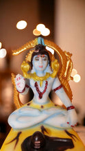 Load image into Gallery viewer, Lord Shiva Shankar Statue Bhole Nath Murti Home Decor(9cm x 5cm x 3.5cm) Silver