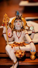 Load image into Gallery viewer, Lord Shiva Shankar Statue Bhole Nath Murti Home Decor( 24cm x15cm x7cm) Mixcolor