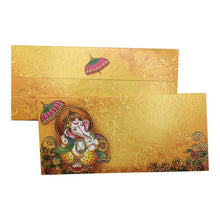 Load image into Gallery viewer, Envelopes Envelope Money holder Diwali Wedding Gift Card Pack of 10 Yellow
