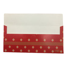 Load image into Gallery viewer, Envelopes Envelope Money holder Diwali Wedding Gift Card Pack of 10 Red