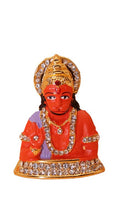 Load image into Gallery viewer, Lord Bahubali Hanuman Idol for home,car decore (2cm x 1.8cm x 0.8cm) Orange