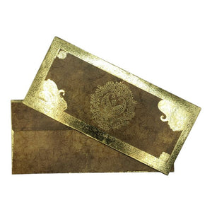 Envelopes Envelope Money holder Diwali Wedding Gift Card Pack of 10 Gold