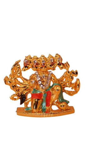Lord Bahubali Hanuman Idol for home,car decore (1.5cm x 1.8cm x 0.5cm) Gold