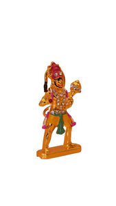 Lord Bahubali Hanuman Idol Bajrang Bali Murti (2cm x 1cm x 0.3cm) Gold