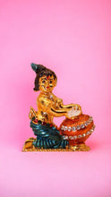 Load image into Gallery viewer, Lord Krishna,Bal gopal Statue,Temple,Office decore(1.8cm x1.5cm x0.5cm)Purple