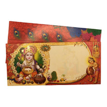 Load image into Gallery viewer, Envelopes Envelope Money holder Diwali Wedding Gift Card Pack of 10 Yellow