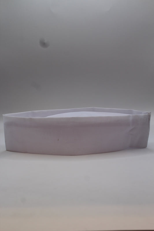 White Gandhi topi, front view