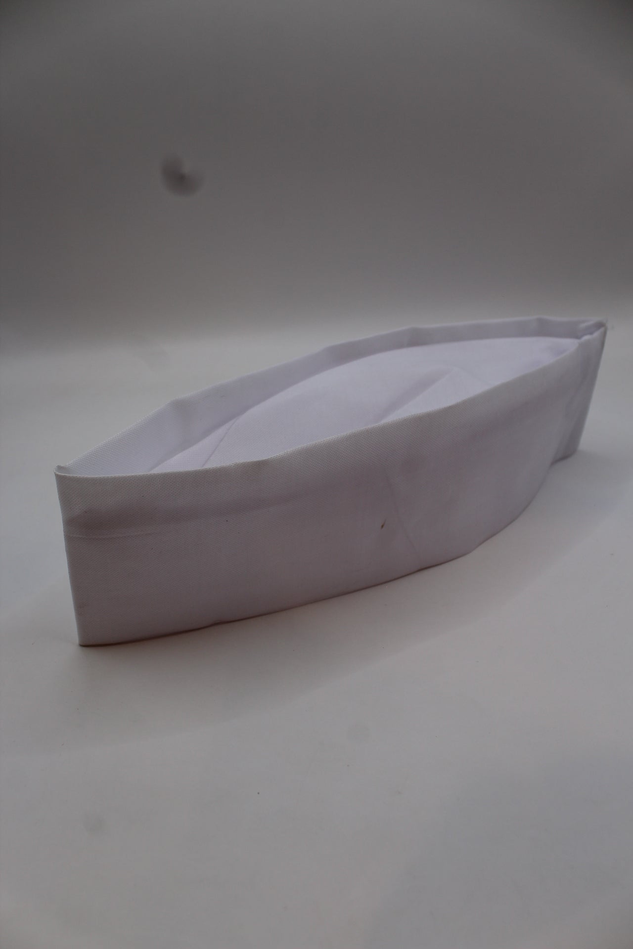 White Gandhi topi, top view