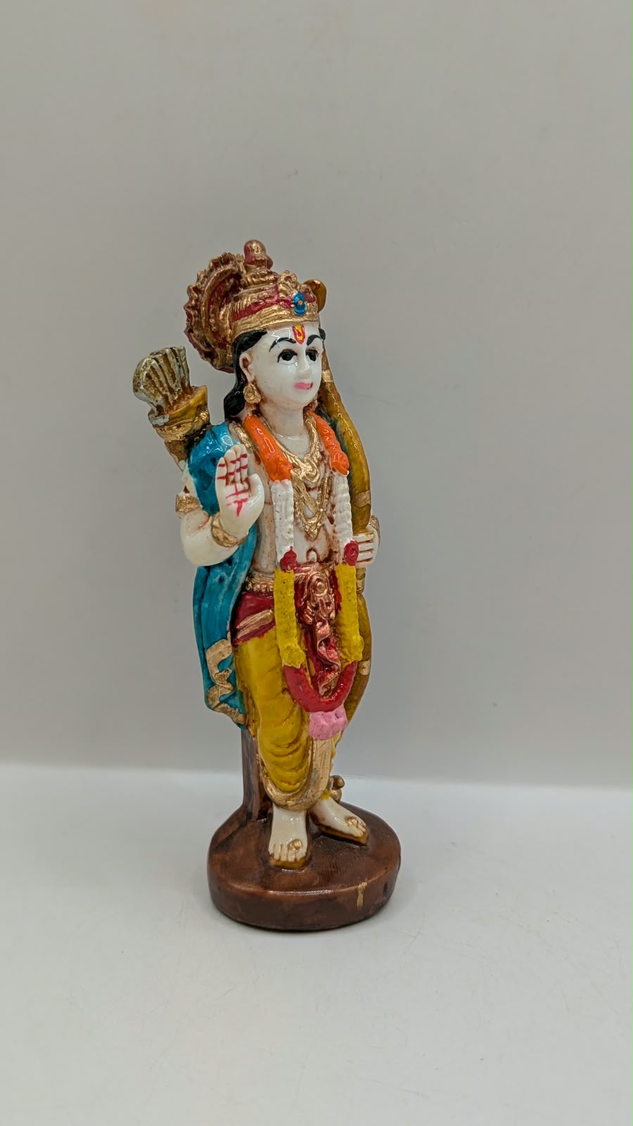 Shri Ram statue, side view