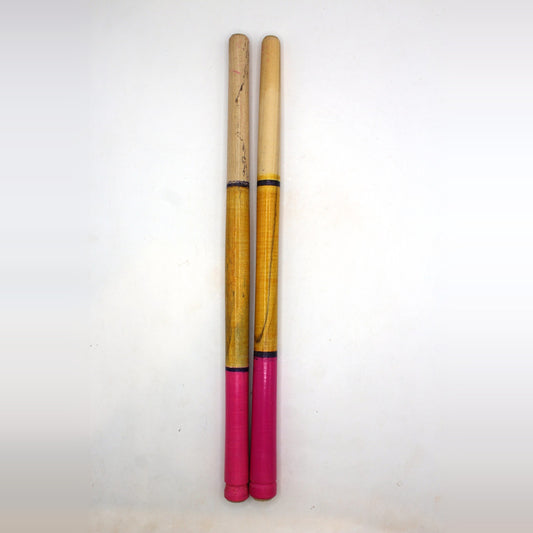 Wooden Dandiya Sticks – Pair, 13.5 inch