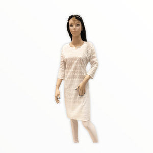 Women's Cotton Embroidered Kurta Kurti